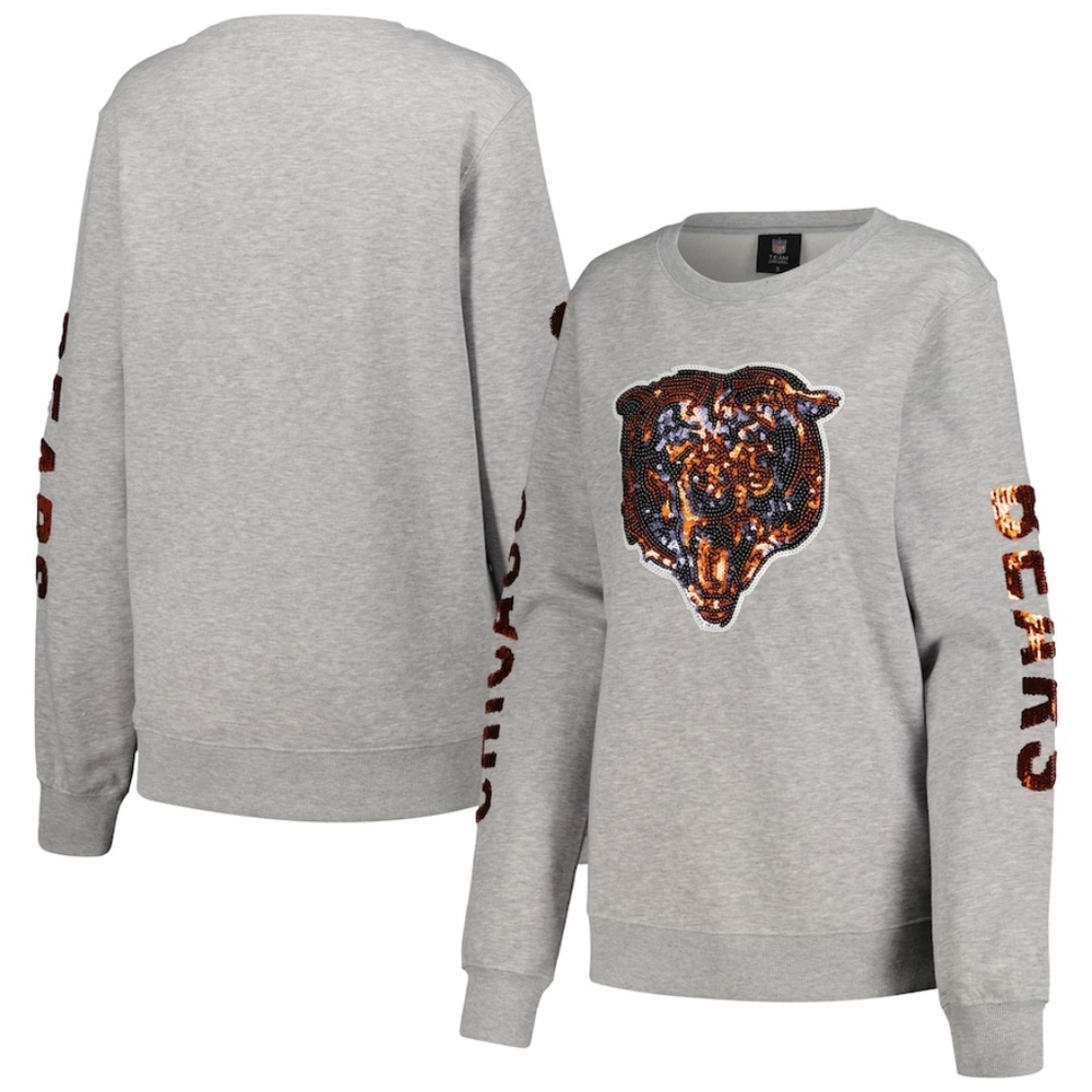 Chicago Bears sequence Gray NFL Sweatshirt! Brand New, Size XXL fits XL